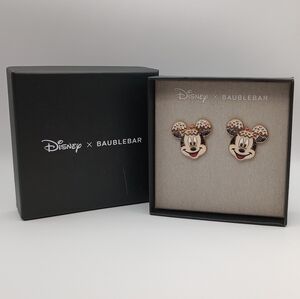 NWT  DISNEY X BAUBLEBAR  MICKEY MOUSE  EARRINGS